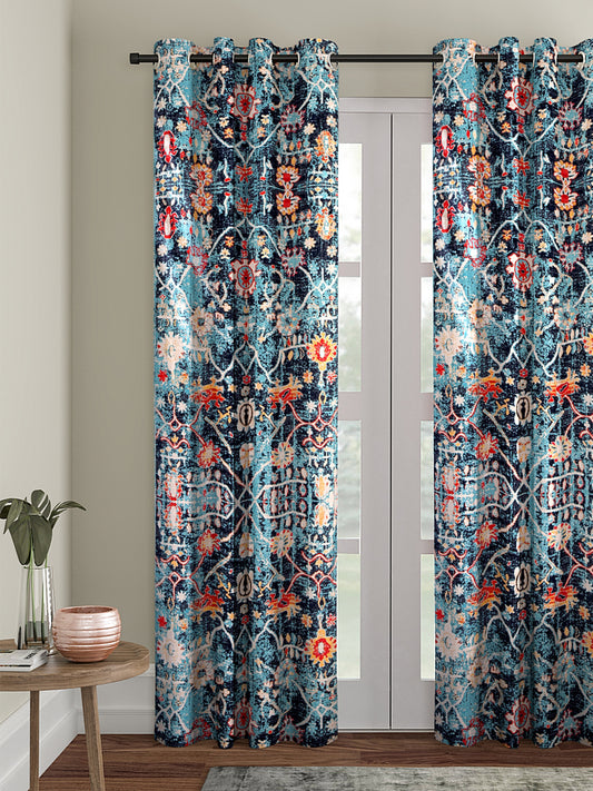 Multicolored Door Curtain