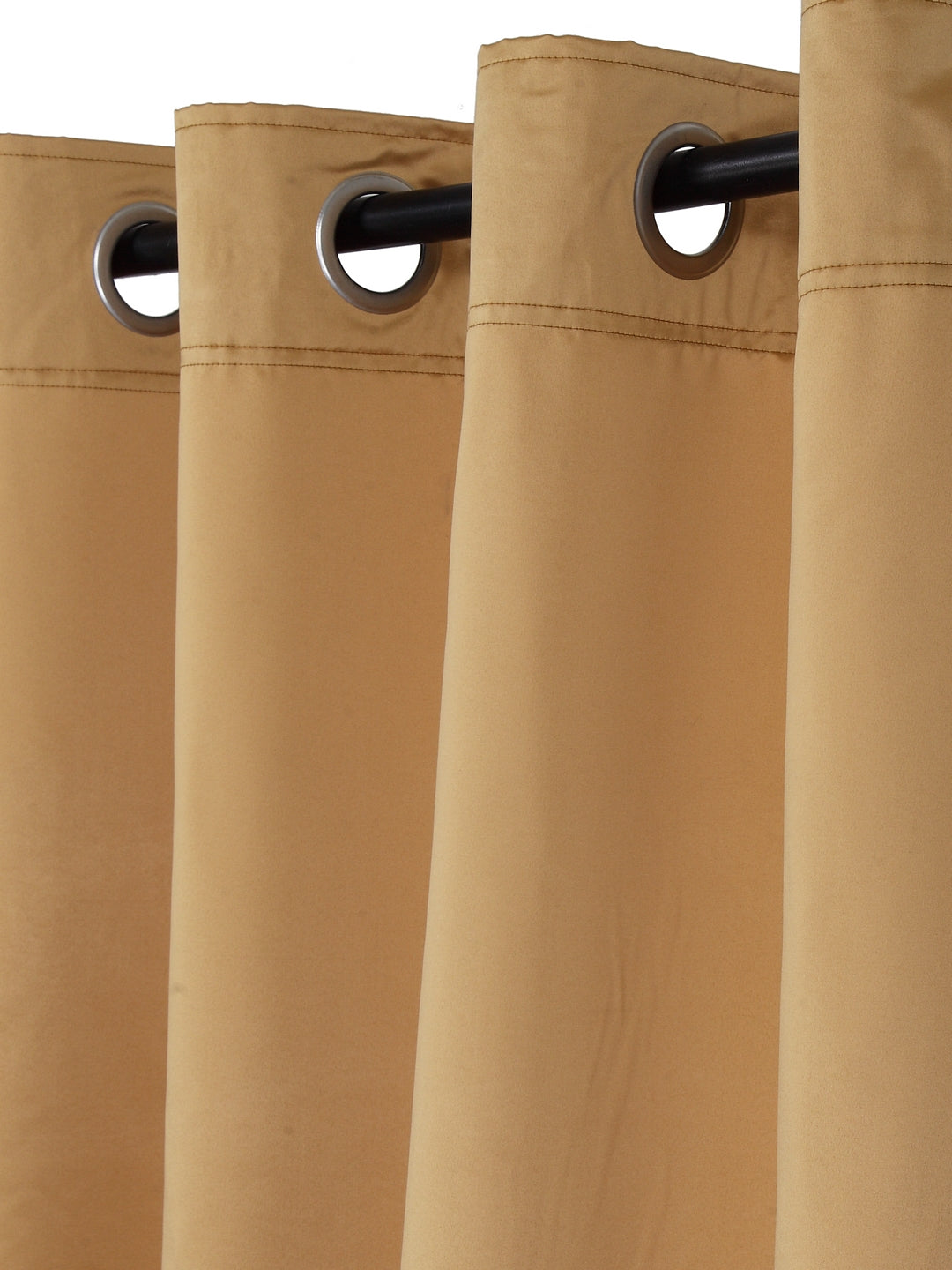 Eyda Mustard Color Premium Semi Blackout 1 Pc Long Door Curtain