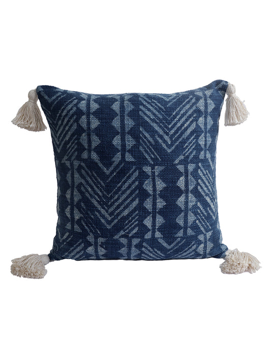 Set of 2 Hand Block Printed Cotton Pillow Cover
