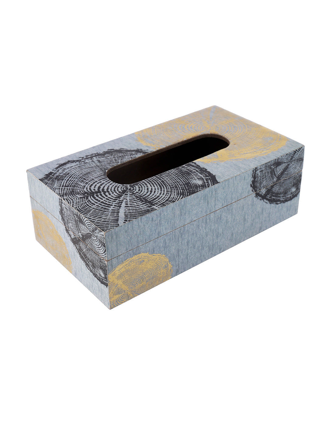 Grey Coloured Digital Printed MDF Tissue Box