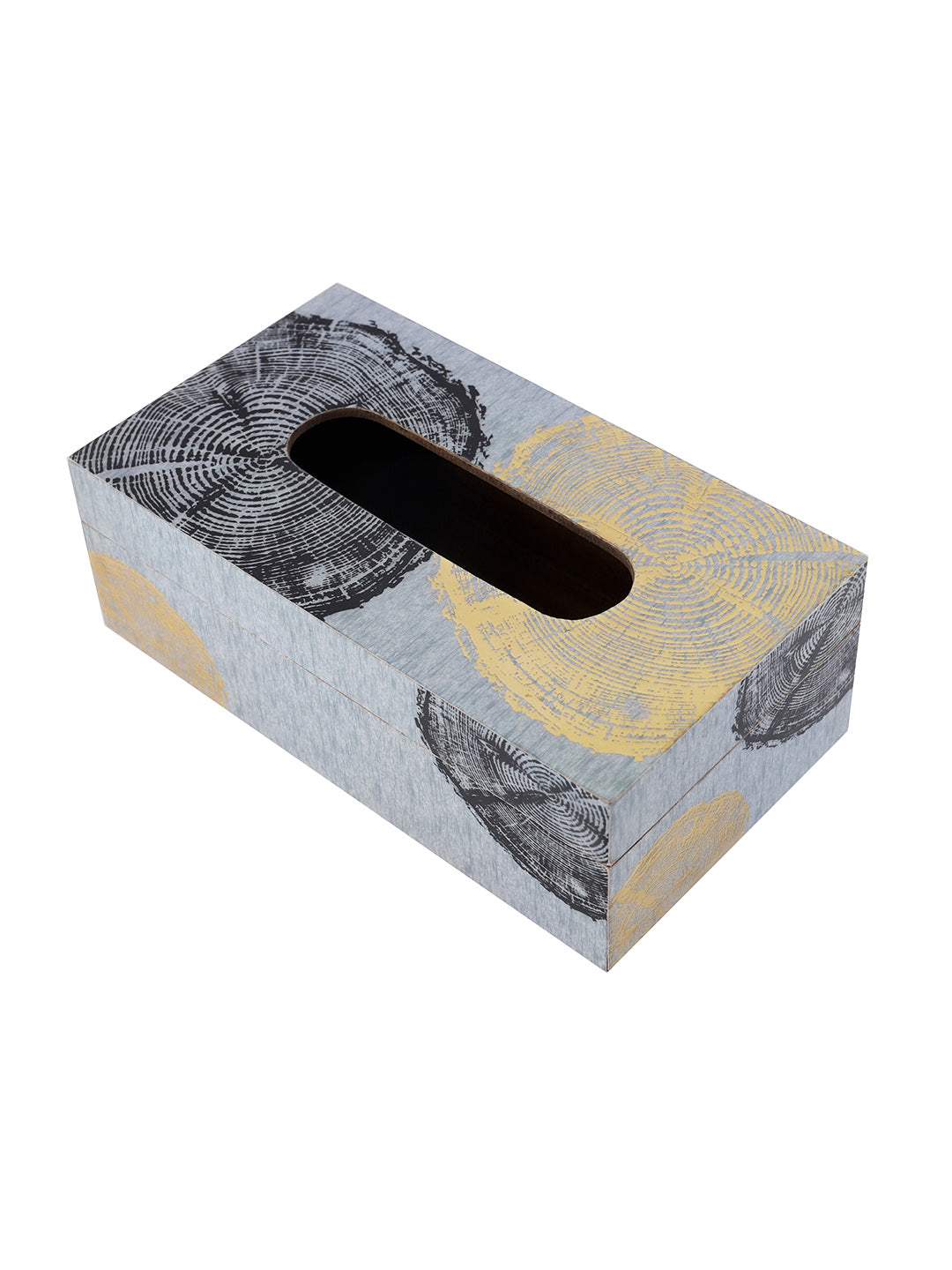 Grey Coloured Digital Printed MDF Tissue Box