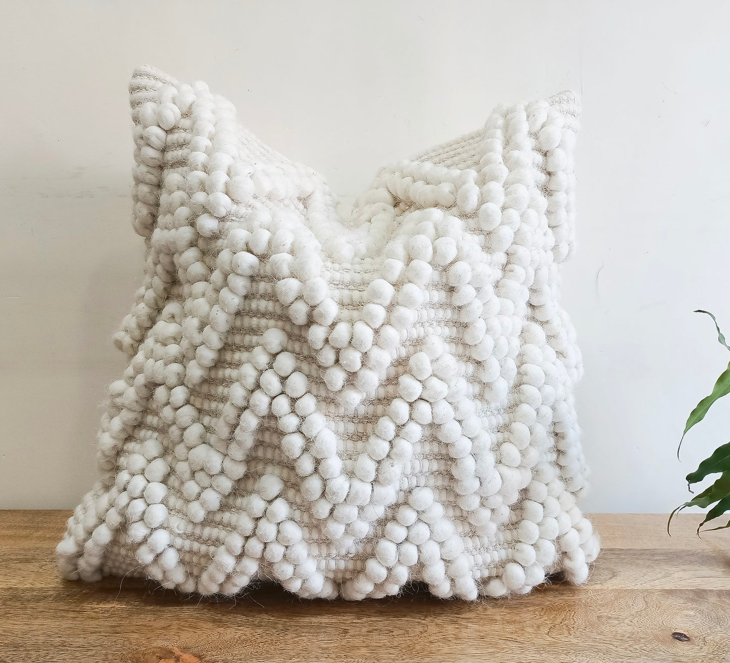 Set of 2 Bohemian Handwoven Wool Cushion Cover