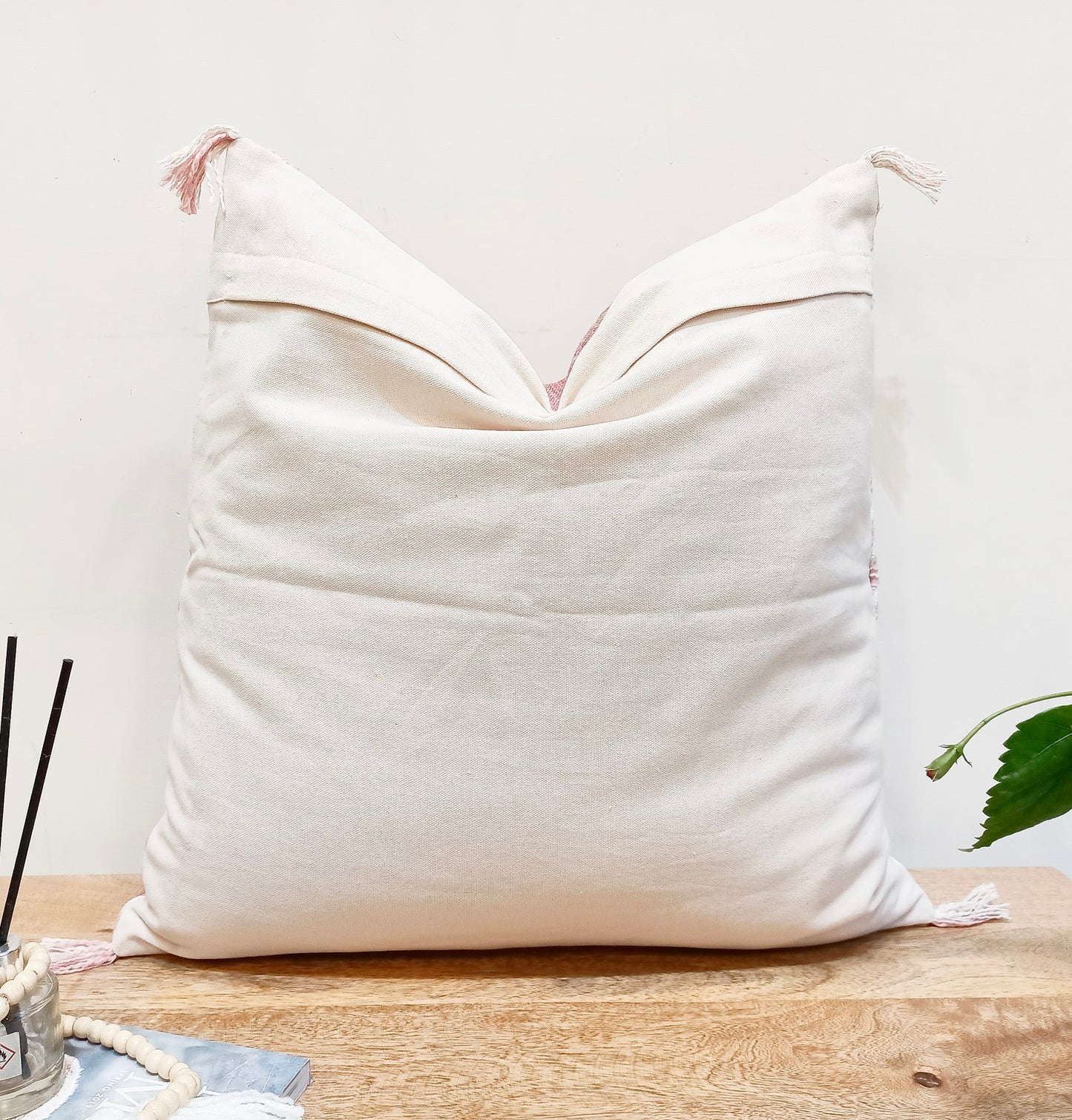 Set of 2 Cactus Silk Inspired Handmade Linen Pillow Cover